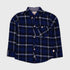 Flannel Shirt (Dark Blue)