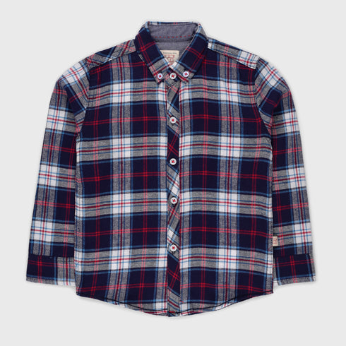 Flannel Shirt (Blue)