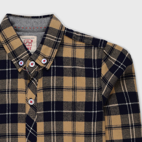 Flannel Shirt (Mustard)