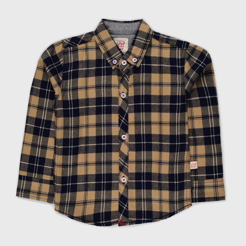 Flannel Shirt (Mustard)