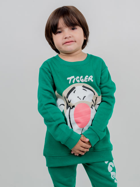 Tigger Character Fleece Suit (Green)