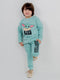 Baby Yoda Fleece Suit (Soft Blue)