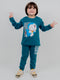 Doraemon Printed Fleece Suit (Deep Blue)
