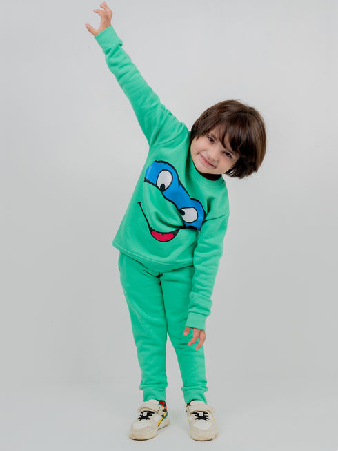 Ninja Turtles Fleece Suit (Green)
