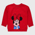 Mango Minnie Mouse Terry Sweatshirt (Red)