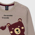 Awesome Friends Fleece Sweatshirt (Light Brown)