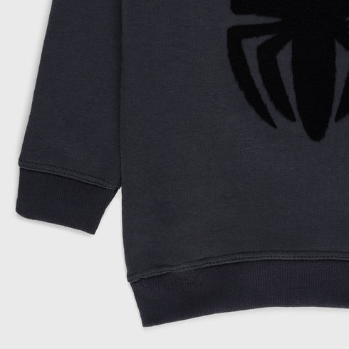 Spider Fleece Sweatshirt (Dark-Grey)