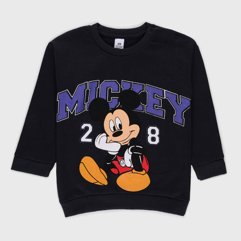 Mickey Terry Sweatshirt (Black)