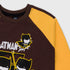 Batman Fleece Sweatshirt (Brown-Yellow)