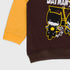 Batman Fleece Sweatshirt (Brown-Yellow)