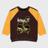 Batman Fleece Sweatshirt (Brown-Yellow)