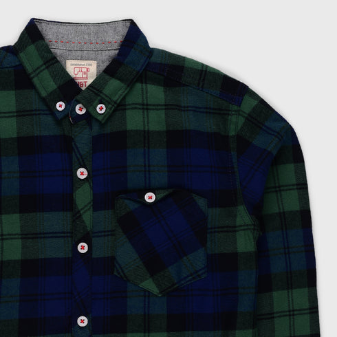 Flannel Shirt (Green)