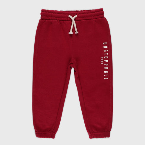 Unstoppable Fleece Trouser (Red)