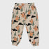 Bear Printed Fleece Trouser (Off-White)