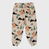 Bear Printed Fleece Trouser (Off-White)