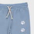 Paws Printed Fleece Trouser (Light Blue)