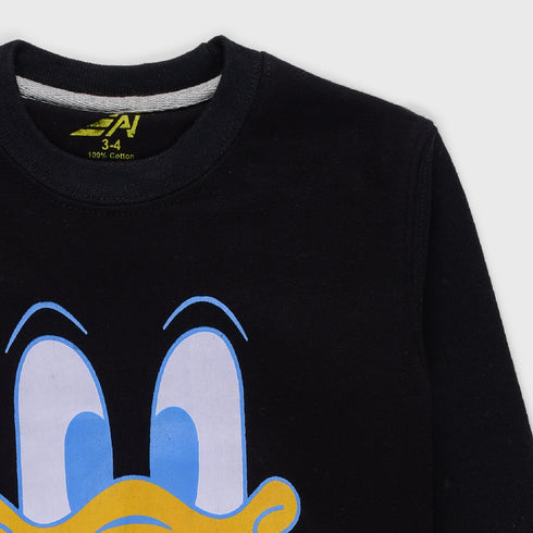 Duck Fleece Tracksuit (Black)