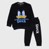 Duck Fleece Tracksuit (Black)