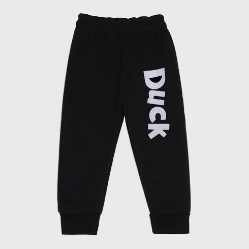 Duck Fleece Tracksuit (Black)