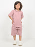 Classic Zip Polo Set (Pink)