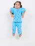 Birdie Bliss Cotton Trouser Set (Feather Blue)