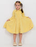 The Graceful Velvet Frock (Yellow)