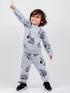 Construction Themed Fleece Suit (Grey)