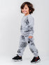 Construction Themed Fleece Suit (Grey)