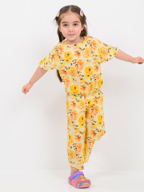 Honey Bloom Hues Lawn 2-Piece Set