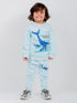 Under The Sea Fleece Suit (Soft Blue)