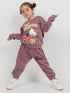 Pumpkin Patch Themed Fleece Suit (Mauve)
