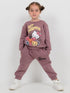 Pumpkin Patch Themed Fleece Suit (Mauve)