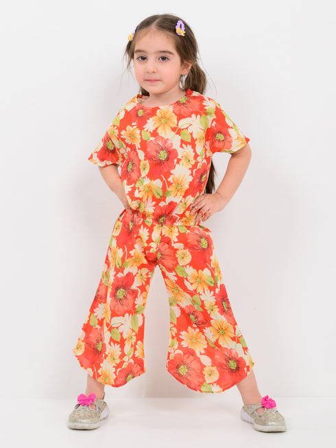 Floral Funburst Lawn 2-Piece Set