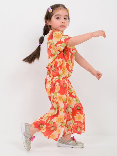 Floral Funburst Lawn 2-Piece Set