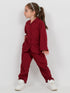 Imported Wash & Wear 2 Piece Set (Burgundy)