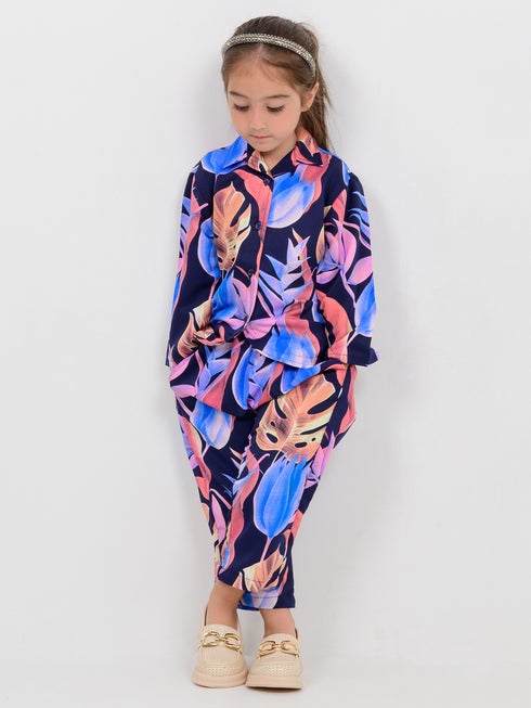 Monstera Dream Imported Wash & Wear 2 Piece Set