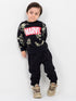 Marvel Heroes Themed Fleece Suit (Black)