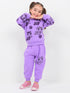 Seashell Snuggler Fleece Suit (Lilac)