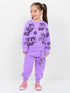 Seashell Snuggler Fleece Suit (Lilac)