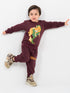 Rex's Adventure Fleece Suit (Ash Maroon)