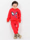 Spider Themed Fleece Suit (Red)