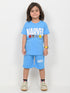 The Marvel Legend Cotton Short Set (Sky Blue)
