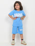 The Marvel Legend Cotton Short Set (Sky Blue)