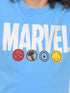 The Marvel Legend Cotton Short Set (Sky Blue)