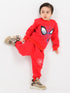 Spider Themed Fleece Suit (Red)