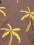 The Palm Breeze Cotton Short Set (Cocoa Brown)