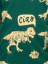 Jurassic Journal Cotton Short Set (Deep Green)