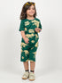 Jurassic Journal Cotton Short Set (Deep Green)