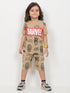 Marvel Multiverse Cotton Short Set (Beige)