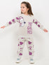 Yes Girl Power Fleece Suit (Cream)